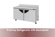  Worktop Refrigerator with Backsplash