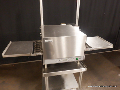 LINCOLN ELECTRIC COUNTERTOP CONVEYOR PIZZA OVEN NO WARRANTY MANUFACTURER