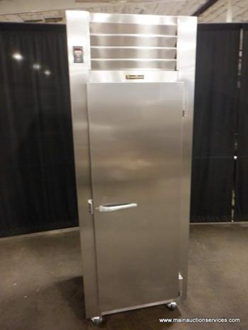 TRAULSEN 1 DOOR REFRIGERATOR WITH CASTERS NO MANUFACTURER WARRANTY