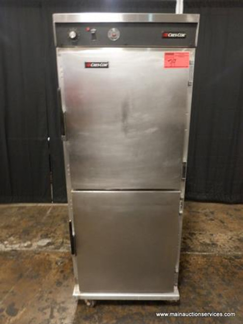 CRES COR 28" 2 HALF DOOR HOLDING CABINET WITH CASTERS NO WARRANTY MANUFACTURER