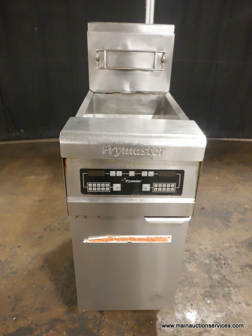FRYMASTER 15.5" GAS 50 LBS DEEP FRYER WITH CASTERS