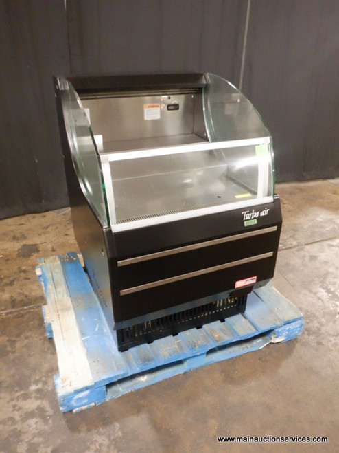TURBO AIR 30" REFRIGERATED OPEN DISPLAY CASE NO MANUFACTURERS WARRANTY