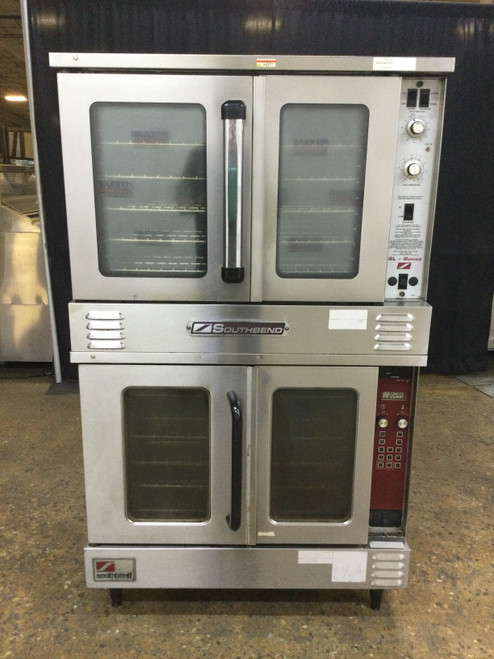 Southbend Gas Double Stack Convection Oven.