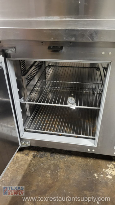 Traulsen 90” 3 Door Pizza Prep Table With Caster  MF-2023