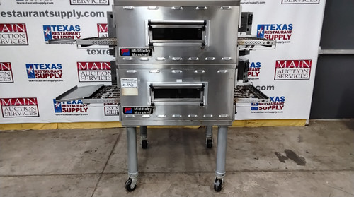 Middleby Marshall PS536GS Double Deck Conveyor Pizza Oven Natural Gas