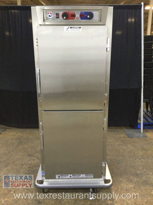 Nice! Metro C5 Two Half Door Holding Cabinet With Caster