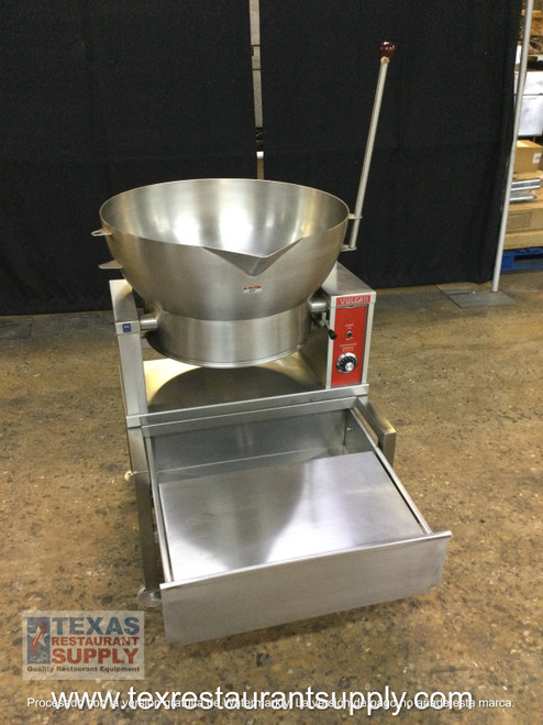 Vulcan Electric 16 Gallon Tilt Round Skillet