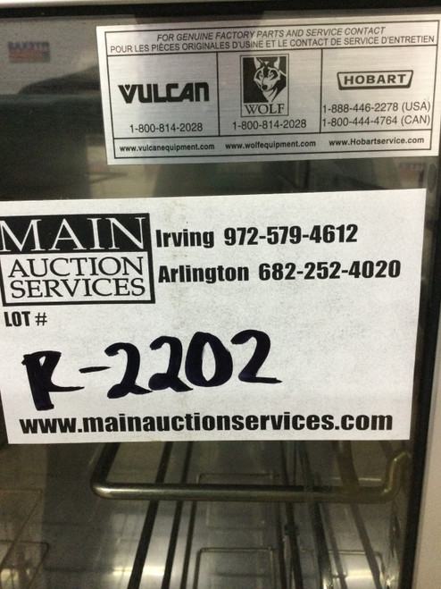 Nice! Vulcan 27” 2 Half Door Holding Cabinet With Caster