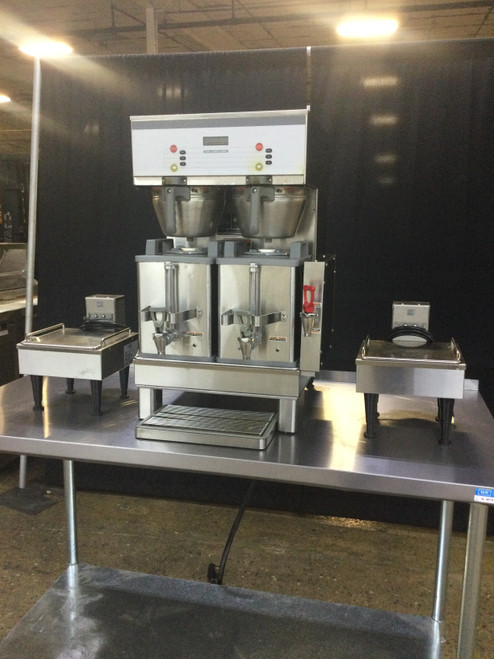 Bunn Dual Coffee Brewer With Soft Heat Serving Stand MF2020