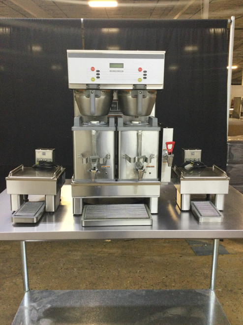 Nice! Bunn Dual Coffee Brewer W/Soft Heat Serving Stand MF 2021