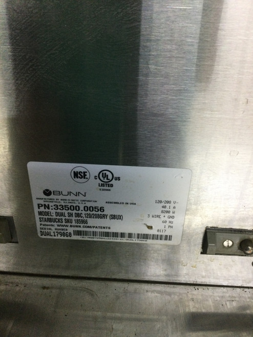 Nice! Bunn Dual Coffee Brewer WithSoft Heat Serving Stand