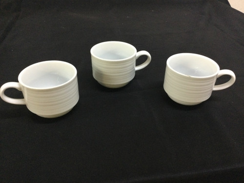 New! Steelite Porcelain Belisa 9 Oz. Stack Cup -  36/CS