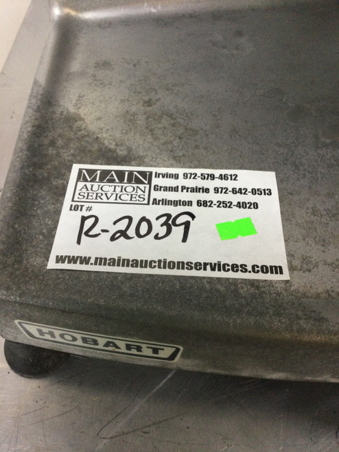 Hobart Commercial Meat Slicer.