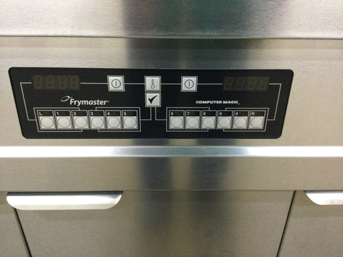 New! Frymaster 47” Gas 1 Bay Deep Fryer With 2 Dump Station/Filtration System W/Caster