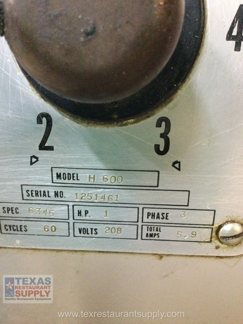 Hobart 60 Qt Dough Mixer With Bowl One Attachment