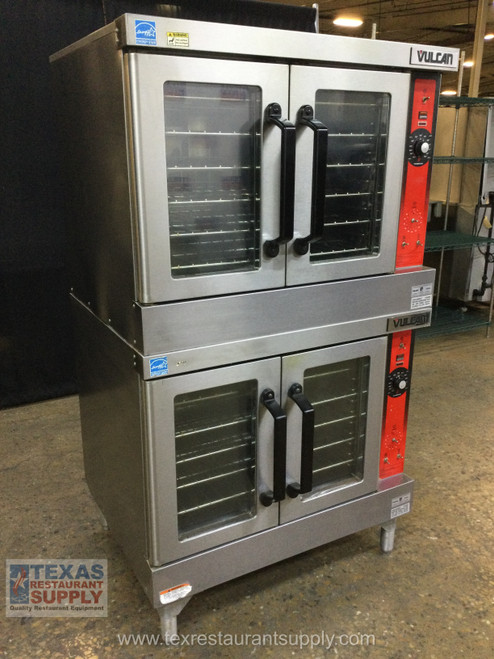 Nice! Vulcan Gas Double Stack Convection Oven .