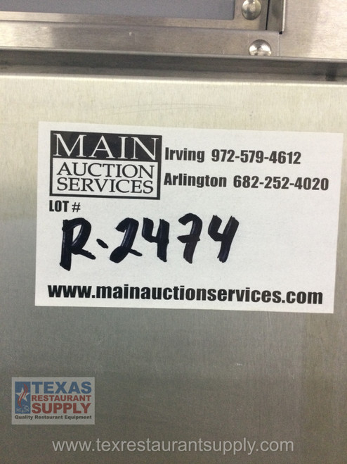 Metro C5 Two Half Door Holding Cabinet With Caster