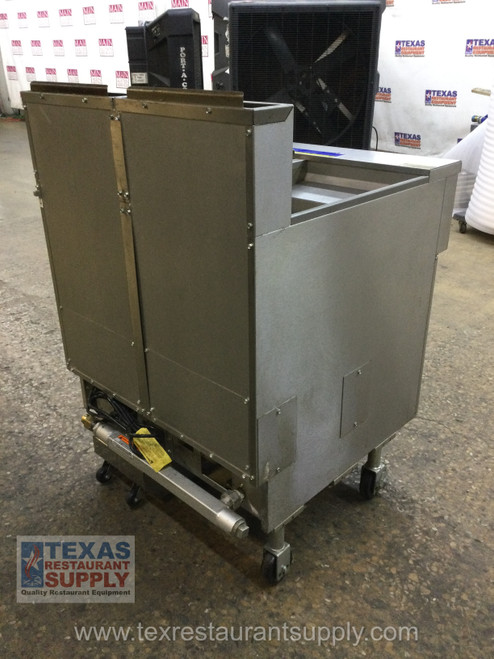 Very Nice! Pico Gas Two Bay Deep Fryer With Filtration System