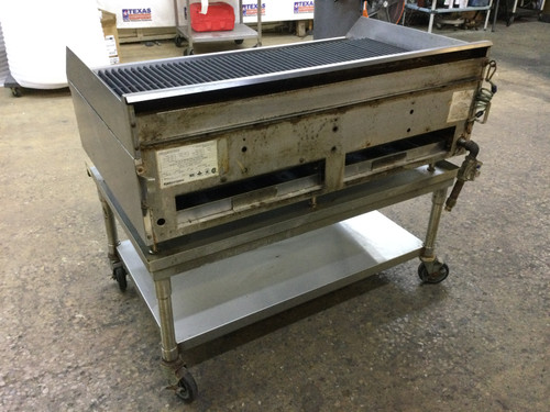 Southbend 48” Gas Countertop Charbroiler With Stand