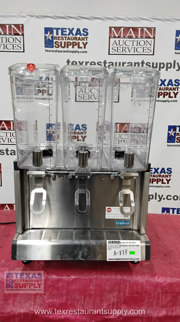 Crathco CS-3L-16 Simplicity Triple Tall Bubbler Drink Dispenser