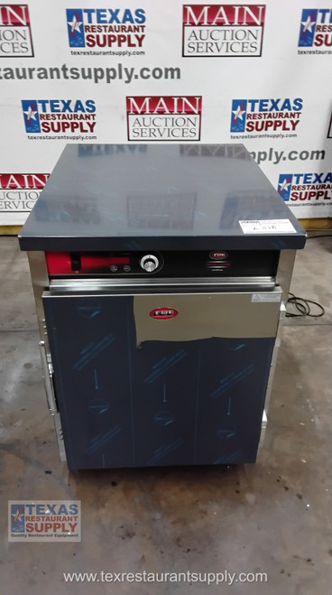 FWE UHST-5 Half Height 5 Tray Mobile Holding Heated Cabinet.