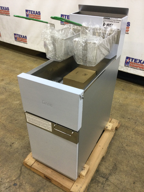 New! Dean Frymaster Gas 50lbs Deep Fryer