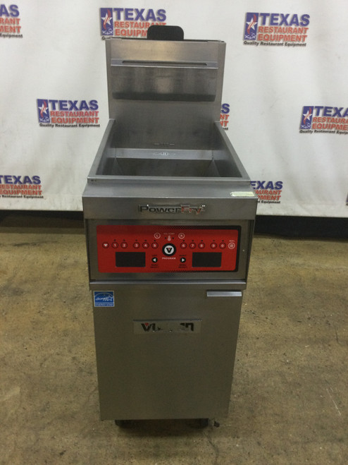 Nice! Vulcan 15”1/2 Gas 50Lb Deep Fryer With Caster
