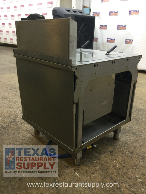 Thermaline Electrolux Gas 32” Two Bay Deep Fryer