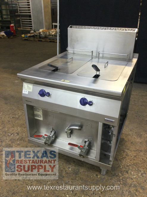 Thermaline Electrolux Gas 32” Two Bay Deep Fryer