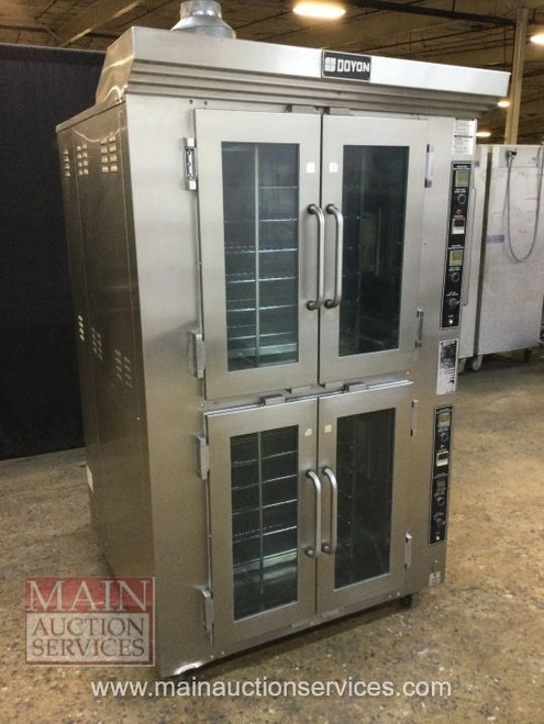 Doyon CA12 Gas Double Stack Convection Bakery Bread  Oven