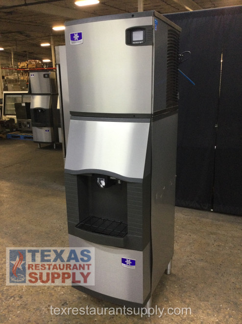 Nice! Manitowoc 460 lbs Ice Maker With Ice Dispenser