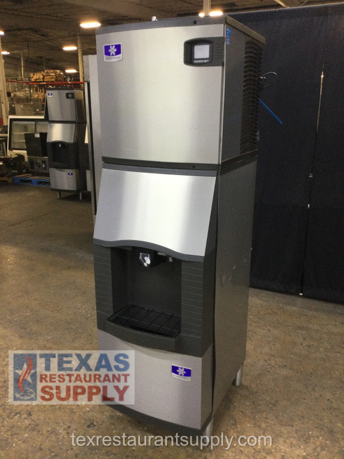 Nice! Manitowoc 460 lbs Ice Maker With Ice Dispenser