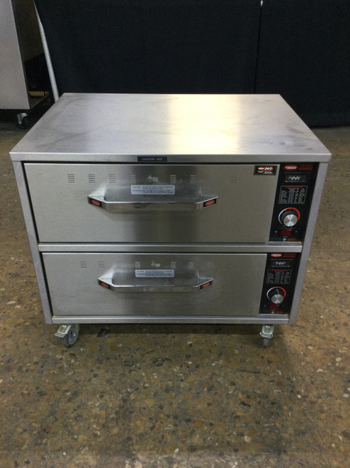 Nice! Hatco 2 Drawer Food Warmer With Caster