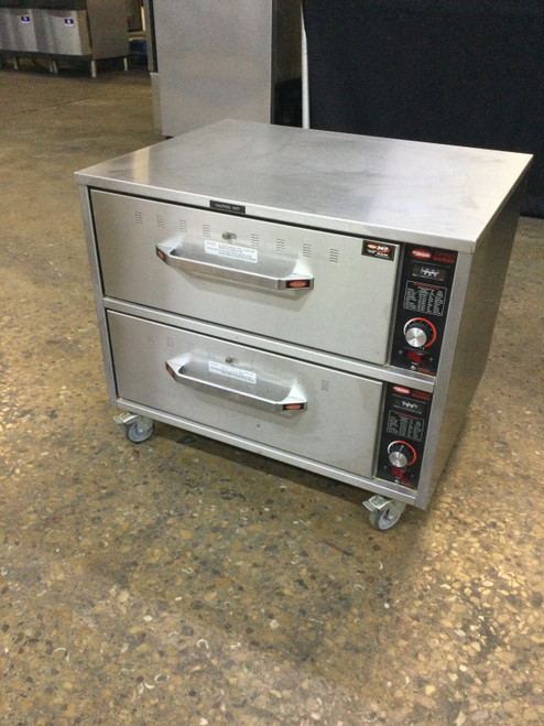 Nice! Hatco 2 Drawer Food Warmer With Caster