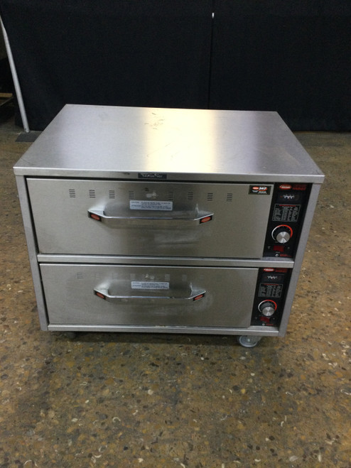 Nice! Hatco 2 Drawer Food Warmer With Caster
