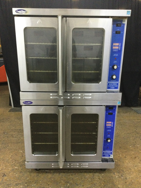 Atosa CookRite Gas Double Stack Convection Oven With Caster
