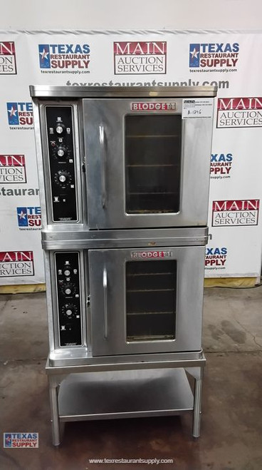Blodgett CTBR-1 Double Stack Half Size Electric Convection Oven On Stand