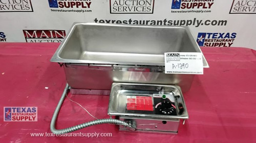 APW Wyott TM-90D-UL Non insulated Hot Food Well with Drain Drop-in