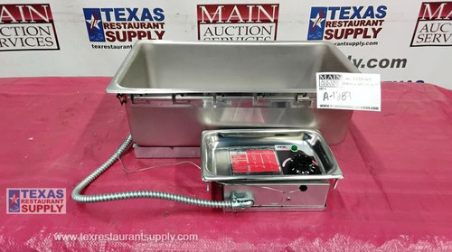 APW Wyott TM-90D-UL Non insulated Hot Food Well with Drain Drop-in