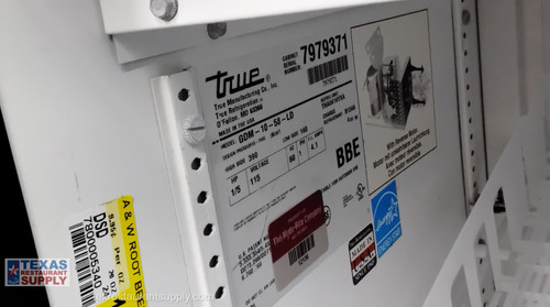 True GDM-10-58-LD One Glass Door Refrigerator beverage merchandiser