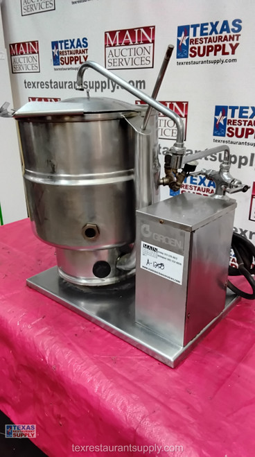 Groen 20 Qt. Electric Steam Jacketed Tilting Kettle