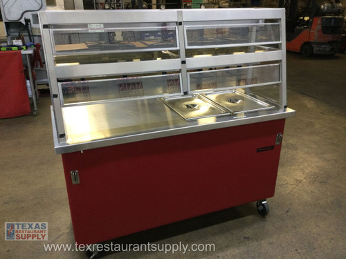 Delfield 60” Heated Serving Table With Caster