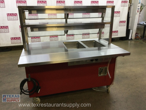 Delfield 60” Heated Serving Table With Caster