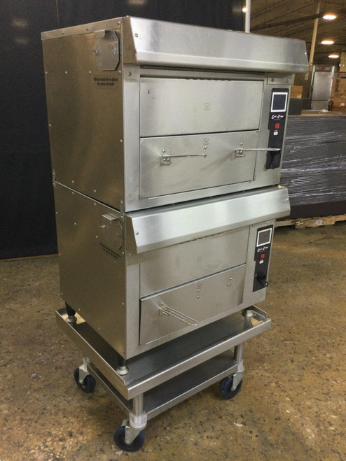 Quik n Crispy Electric Double Stack Greaseless Air Fryer Whit  Stand