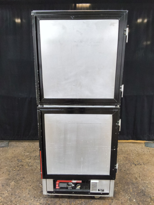 METRO 2 HALF DOOR HOLDING CABINET W/CASTERS