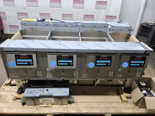 NEW! ULTRAFRYER E17-14, 74 X 36 4 BATTERY ELECTRIC FRYER W/CASTERS