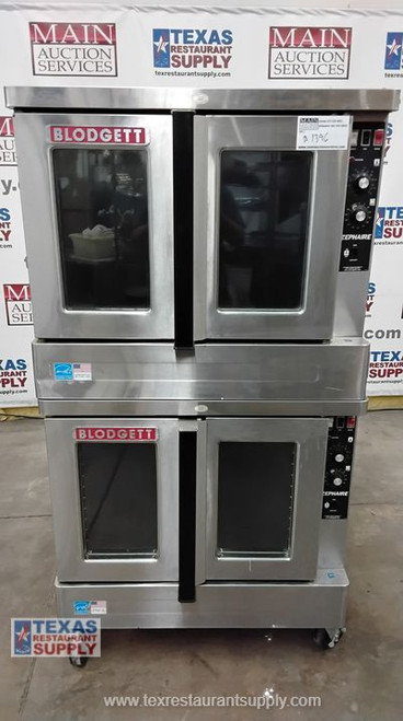 Blodgett Zephaire Double Stack Gas Full Size Convection Oven Year 2022