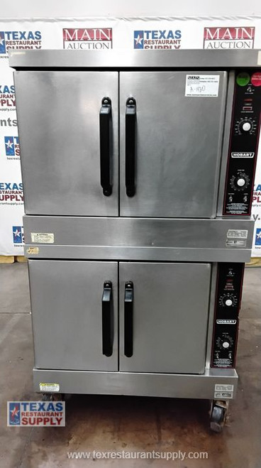 Hobart Double Stack Gas Full Size Convection Oven