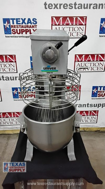 Univex Commercial 20 Qt. Stand Mixer with 3 Attachments