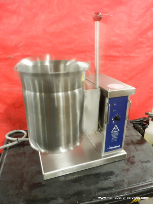 CLEVELAND ELECTRIC 3 GAL STEAM KETTLE (MF 2010)